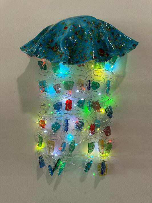 1/2 Monet's Jelly with color changing lights, remote and USB